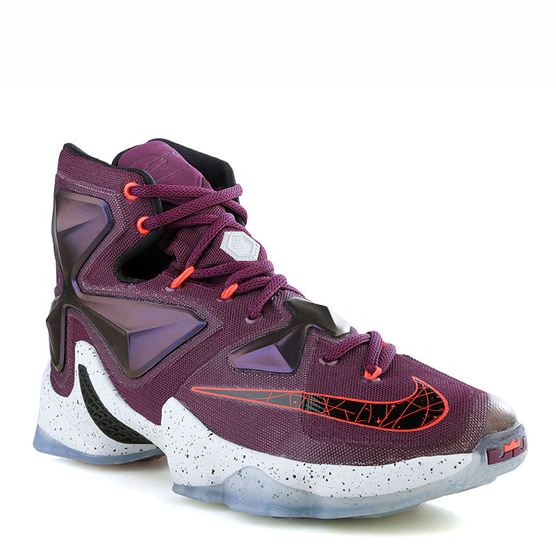 мужские фиолетовые баскетбольные кроссовки Nike Lebron XIII 807219-500 - цена, описание, фото 1